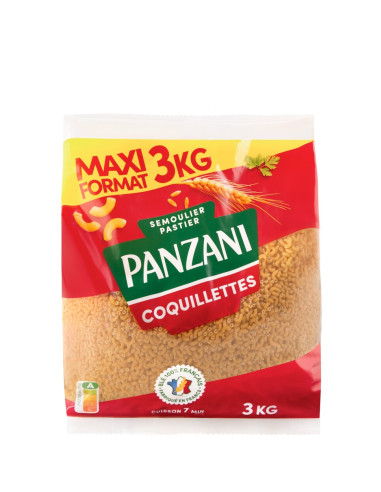 Panzani Coquillette väikesed sarvekesed 3 kg