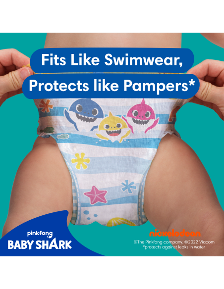 Pampers Pants Splashers, Suurus 4-5, 11 Ujumismähet, 9-15kg