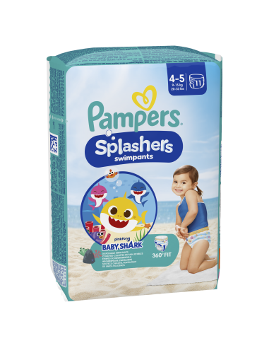 KAST 8 tk! Pampers Pants Splashers, Suurus 4-5,...
