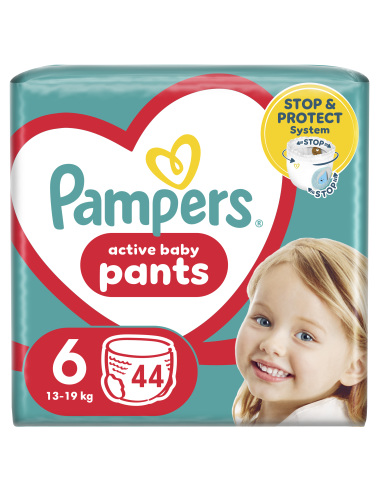 Pampers Pants Püksmähkmed, Suurus 6, 44 Mähet, 13-19 kg