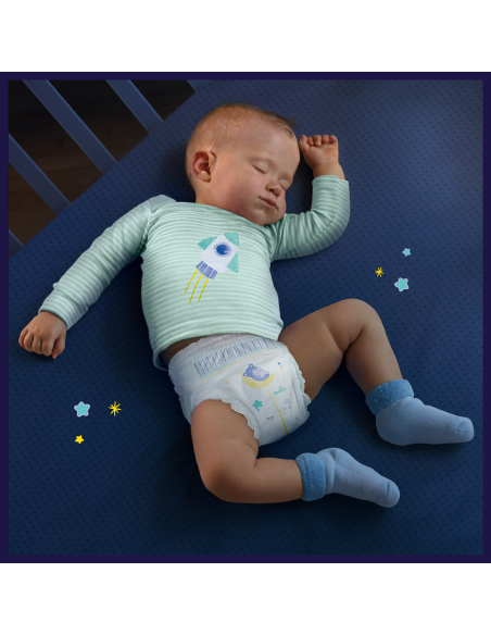 KAST 4 tk! Pampers Night Pants Püksmähkmed, Suurus 5, 22 Mähet, 12-17 kg