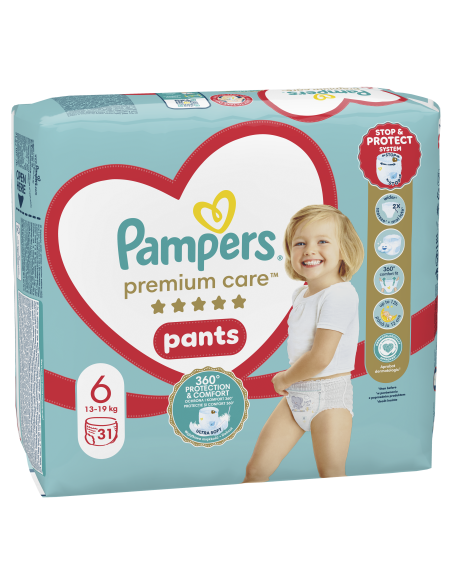 Pampers Premium Care Pants Püksmähkmed, Suurus 6, 31 Mähet, 13-19 kg