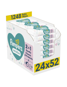 Pampers Sensitive Plastic...