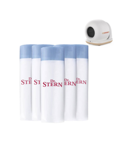 KAST 28 tk! Dr.Stern prügikott kassiliivakastile CB001, 5 rulli, 75tk