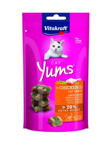 Vitakraft Cat Yums kanalihast ja kassimurust maius kassidele