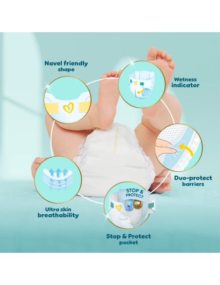 Pampers Premium Care Mähkmed, Suurus 3 (Midi), 6–10 Kg, 60 Mähet