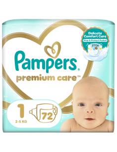 KAST 2 tk! Pampers Premium...