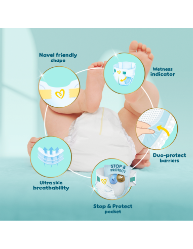Pampers Premium Care Teipmähkmed, Suurus 6, 128...