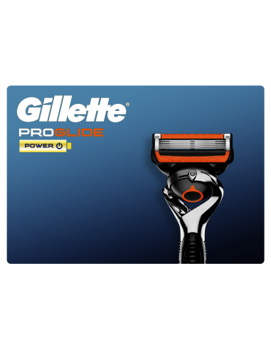 KAST 22 tk! Gillette Proglide Power Varuterad...
