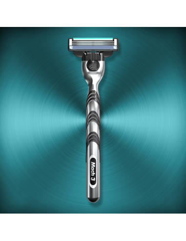 Gillette Mach3 Raseerija Meestele,12 Tera