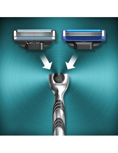 Gillette Mach3 Raseerija Meestele,12 Tera