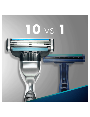 Gillette Mach3 Raseerija Meestele,12 Tera