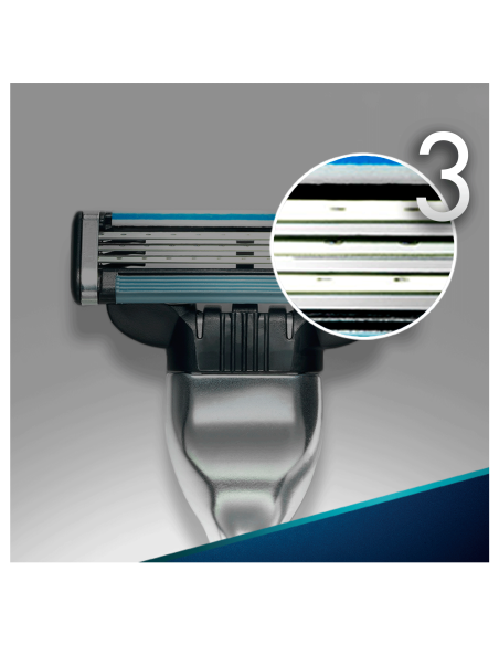 Gillette Mach3 Raseerija Meestele,12 Tera