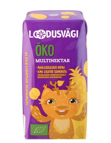 Loodusvägi ÖKO kõrrejook multivitamiin 200ml