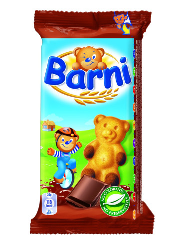 Barni biskviit šokolaaditäidisega 30G
