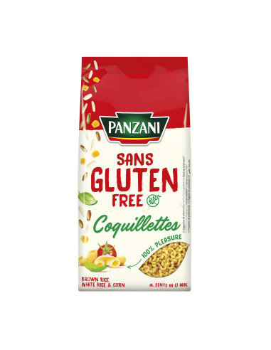 Panzani Coquillette gluteenivabad makaronid 400g
