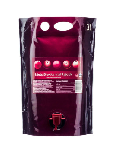 KAST 4tk! Küllus Metsjõhvika mahlajook 3l