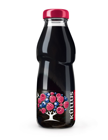KAST 12tk! KÜLLUS Kontsentreeritud mahlajook vaarika-metsmustika 330 ml