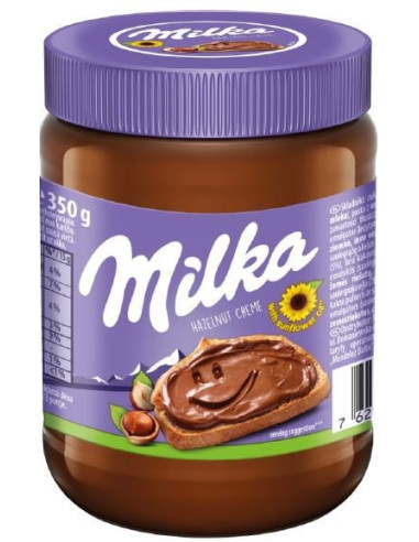 KAST 6 tk! Milka sarapuupähklikreem 350g