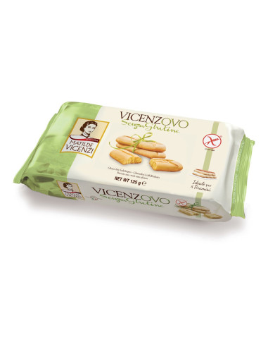 KAST 12 tk! Vicenzi gluteeni- ja laktoosivabad ladyfingers küpsised 125g