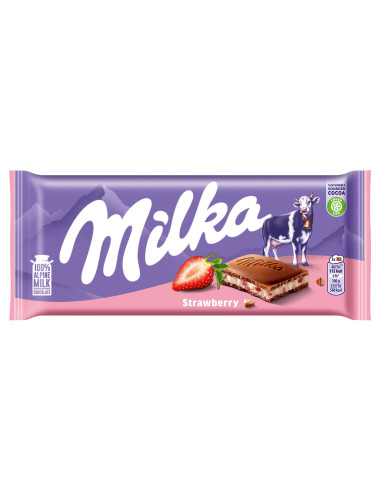 KAST 22 tk! Milka piimašokolaad maasika 100 g