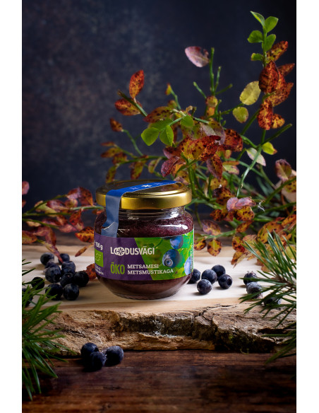 Loodusvägi ÖKO metsamesi mustika 150g EE-ÖKO-03