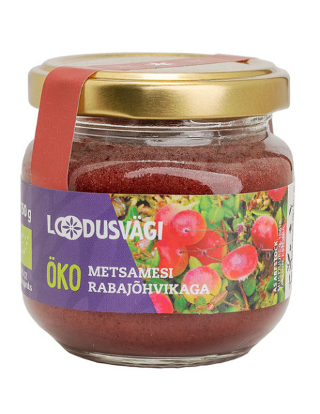 Loodusvägi ÖKO metsamesi rabajõhvika 150 g EE-ÖKO-03