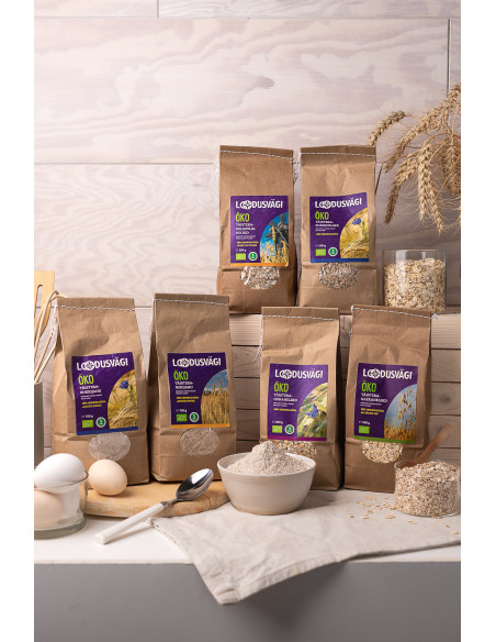 Loodusvägi ÖKO odrajahu täistera 750g EE-ÖKO-03