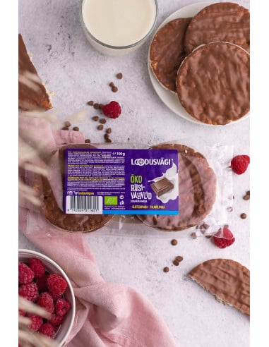 Loodusvägi ÖKO riisivahvel piimašokolaadi 100 g...