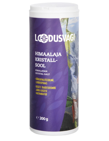 Loodusvägi Himaalaja kristallsool toosis 200g