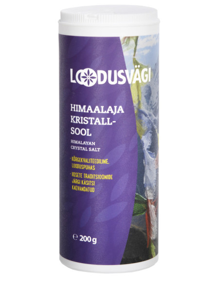Loodusvägi Himaalaja kristallsool toosis 200g