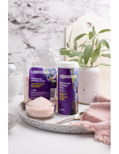 Loodusvägi Himaalaja kristallsool kotis 500g