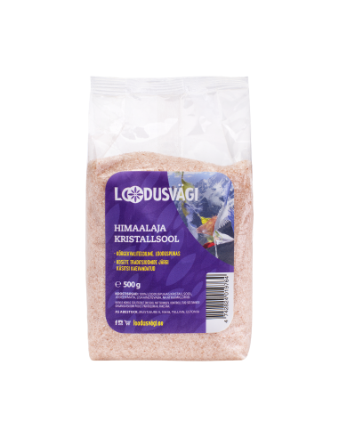 Loodusvägi Himaalaja kristallsool kotis 500g