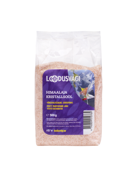 Loodusvägi Himaalaja kristallsool kotis 500g