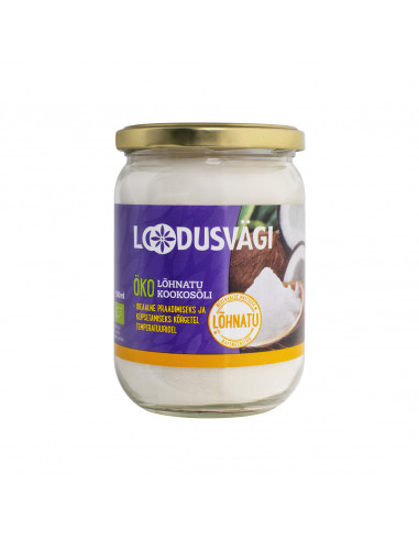 Loodusvägi ÖKO kookosõli lõhnatu 500ml NL-BIO-01