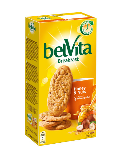 Belvita küpsised pähklite ja meega 300g