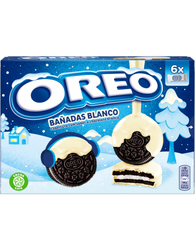 Oreo küpsised valges šokolaadis 246g