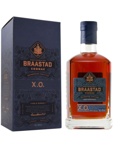 Braastad XO FINE CHAMPAGNE 40% 70cl (karbis)