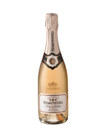 Simonsig Kaapse Vonkel Brut Rose 75cl 12%