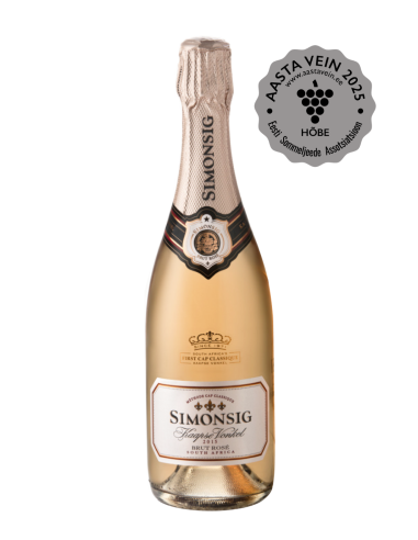 Simonsig Kaapse Vonkel Brut Rose 75cl 12%