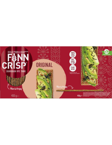 FINN CRISP Original Taste õhukesed näkileivad 400g