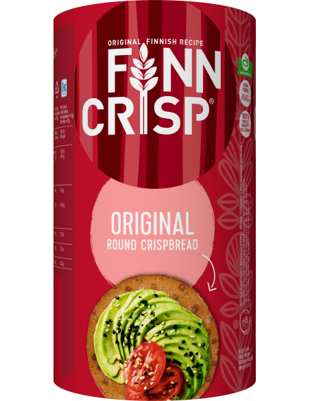 FINN CRISP Original Rye ümmargused näkileivad 250g