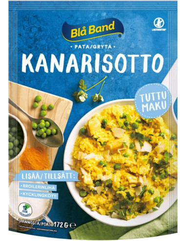 KAST 11tk! Blå Band Kanarisotto 172g