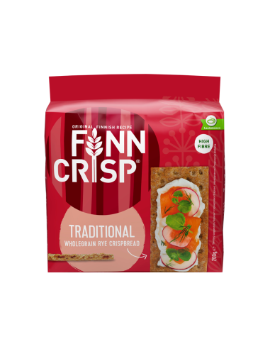 KAST 12tk! FINN CRISP Traditional kandilised näkileivad 200g