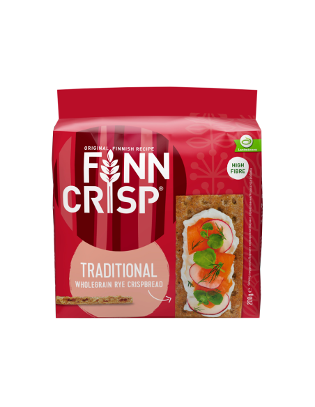 KAST 12tk! FINN CRISP Traditional kandilised näkileivad 200g