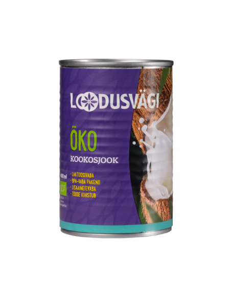KAST 6tk! Loodusvägi ÖKO kookosjook (17%) 400ml NL-BIO-01