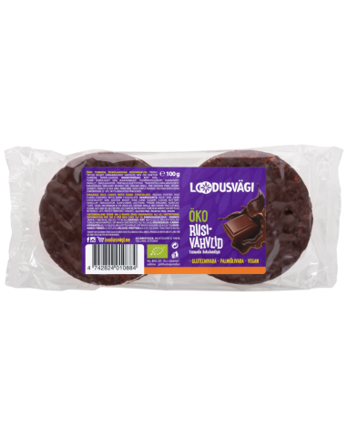 KAST 12tk! Loodusvägi ÖKO riisivahvel tumeda...