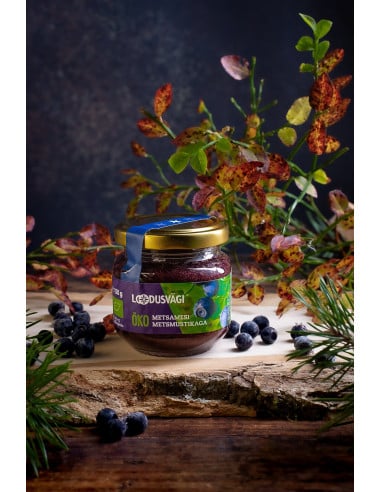 KAST 6tk! Loodusvägi ÖKO metsamesi mustika 150g EE-ÖKO-03