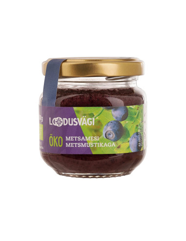KAST 6tk! Loodusvägi ÖKO metsamesi mustika 150g...
