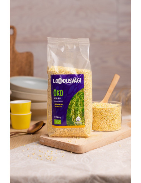 KAST 10tk! Loodusvägi ÖKO hirss 500g IT-BIO-007